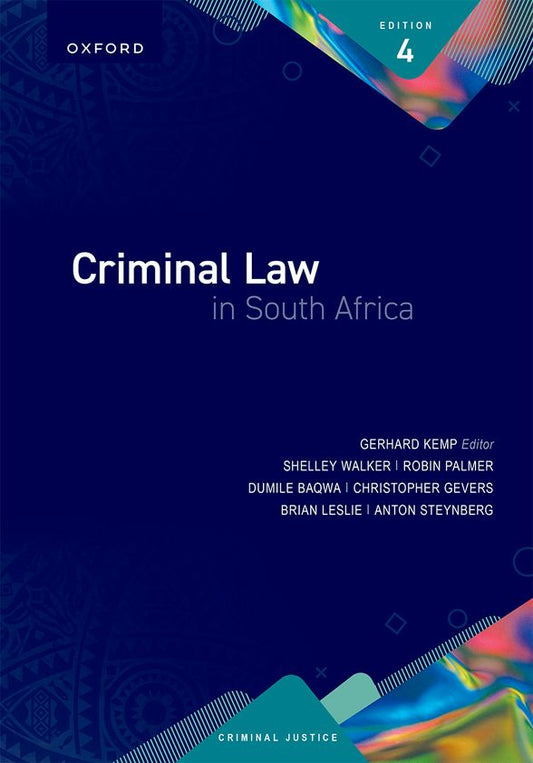 Criminal Law in South Africa 4th Edt