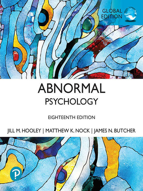 Abnormal Psychology- Butcher 18th Edt