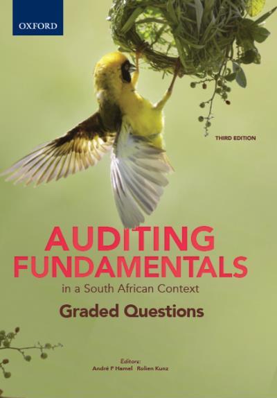 Auditing Fundamentals in a SA Context Graded Questions 3