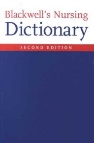 Nursing  Blackwell's Dictionary