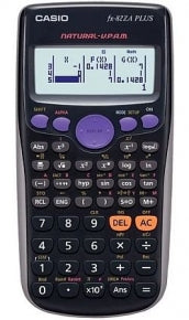 CALCULATOR CASIO SCIENTIFIC 252 FUNCTIONS ZA PLUS