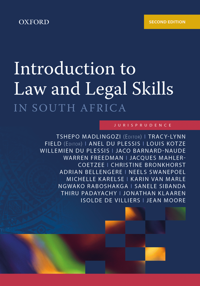 Introduction to Law and Legal Skills in South Africa 2e